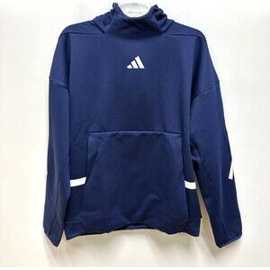 Adidas Hoodie Men's Navy Blue ZNE heavy pockets pullover size Medium Sample NWTs